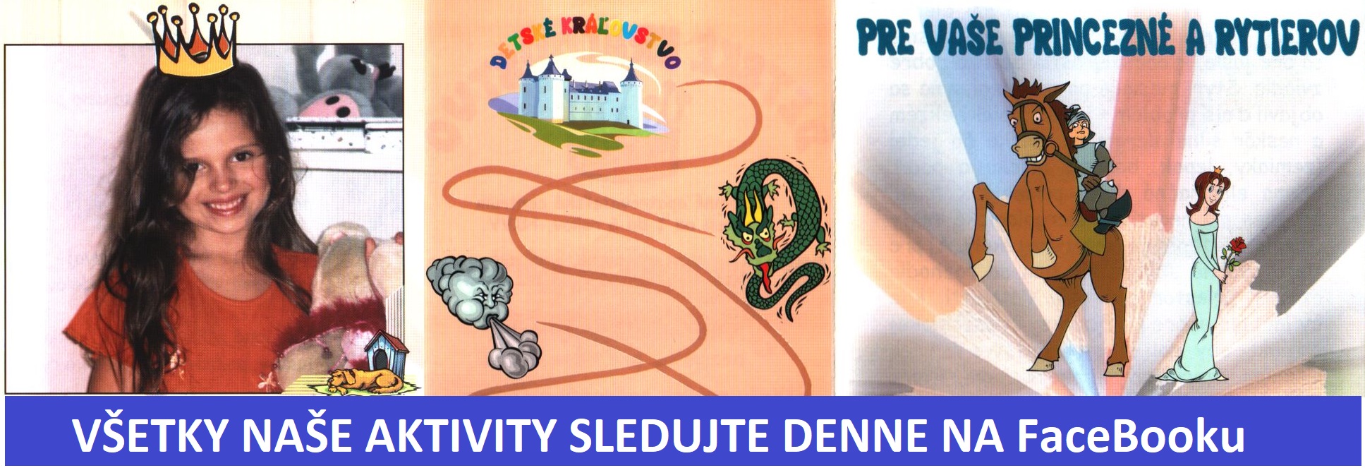 skolka, skolka Bratislava, skolka Ružinov Detské kráľovstvo Reklamný banner